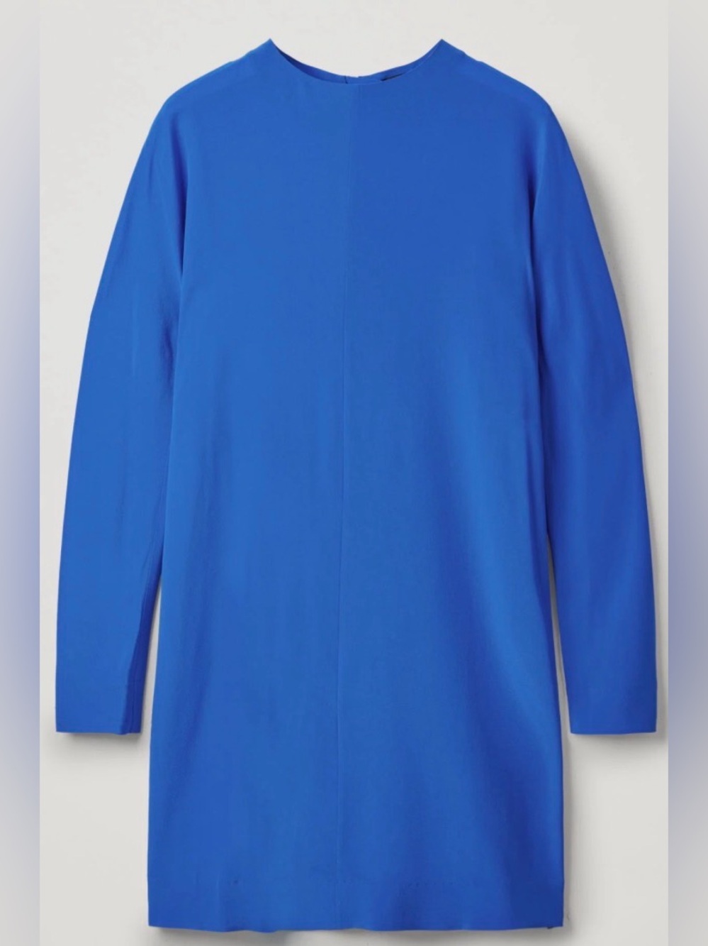 COS Men's Crewneck Sweater in Bright Blue